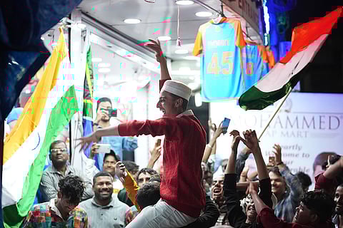 Celebration in Hyderabad